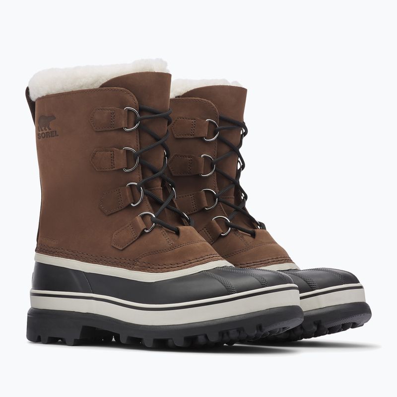 Scarpe da uomo Sorel Caribou bruno 4