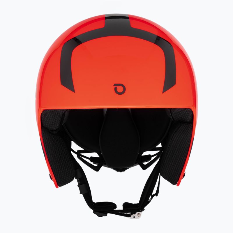Casco da sci per bambini Briko Vulcano FIS 6.8 JR arancio/nero lucido 2