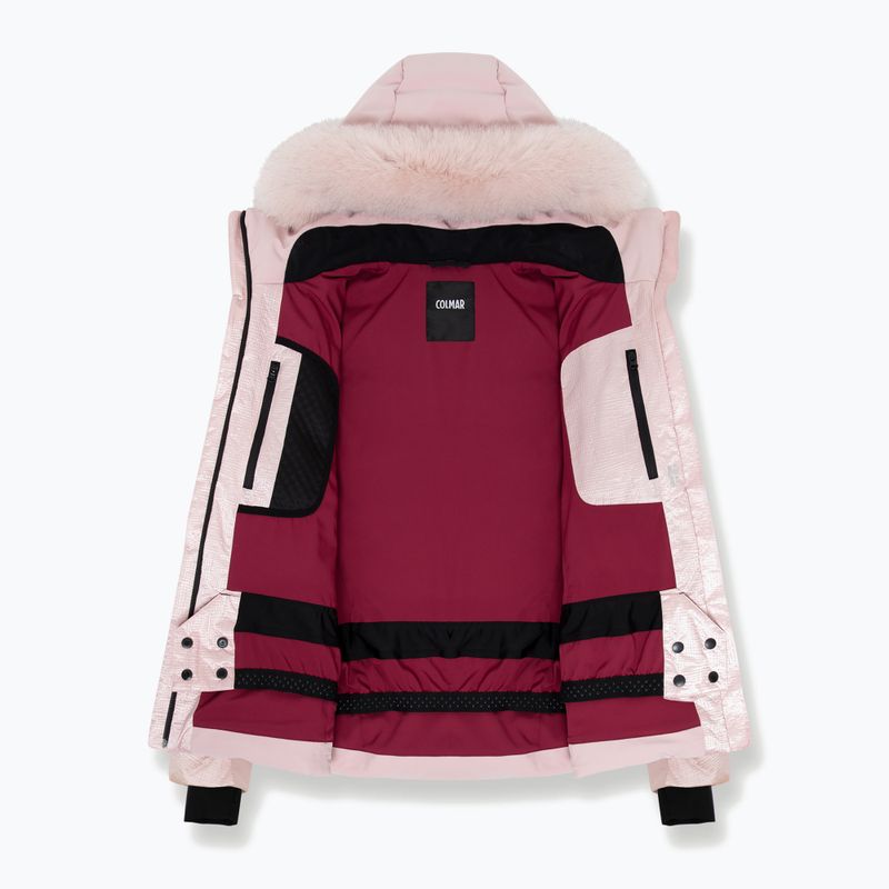 Giacca da sci donna Colmar 2892F-4WN rosa pallido/granato 2