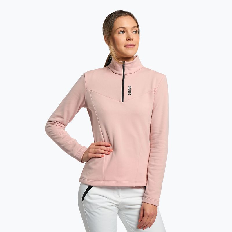 Felpa Colmar donna 9334-5WU rosa pallido
