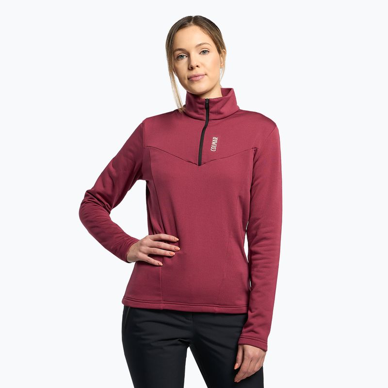 Felpa Colmar donna 9334-5WU granata