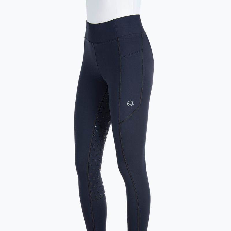 Leggings da equitazione da donna Eqode by Equiline Dodie blu