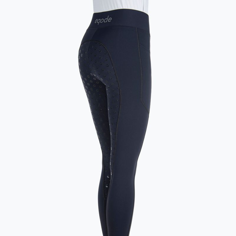 Leggings da equitazione da donna Eqode by Equiline Dodie blu 2
