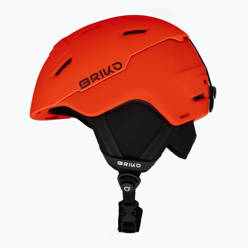 Casco da sci Briko Storm X arancione/nero opaco 5