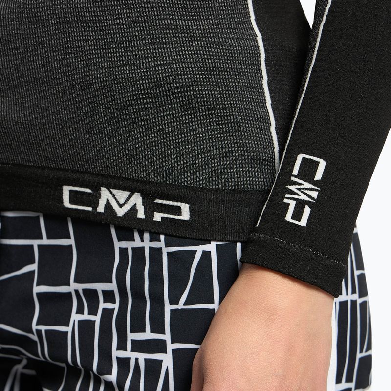 CMP manica lunga termoattiva donna 3Y96804 nero 5