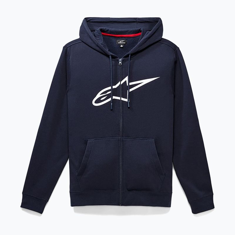 Alpinestars Ageless II Zip Hoodie Uomo navy/bianco