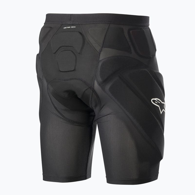 Pantaloncini da bici con protezioni da uomo Alpinestars Vector Tech nero 2