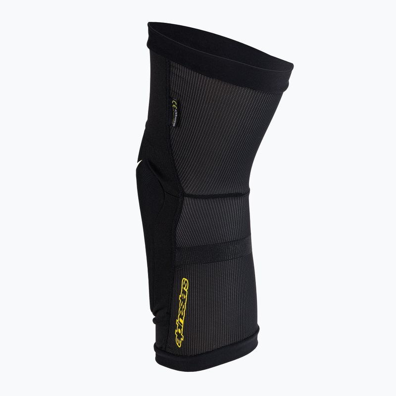 Alpinestars Paragon Plus Protezioni ginocchio bici nero/giallo acido 2