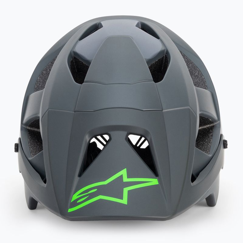 Casco da bici Alpinestars Vector Pro Atom grigio scuro/grigio freddo opaco 2