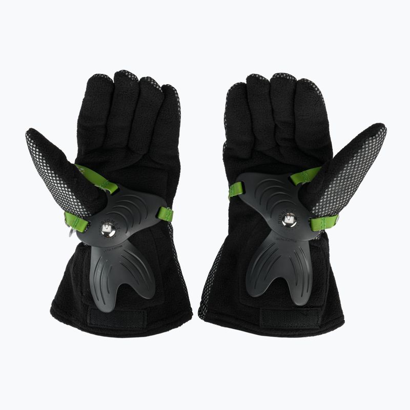 Guanti da snowboard da uomo Level Fly Mitt nero 6