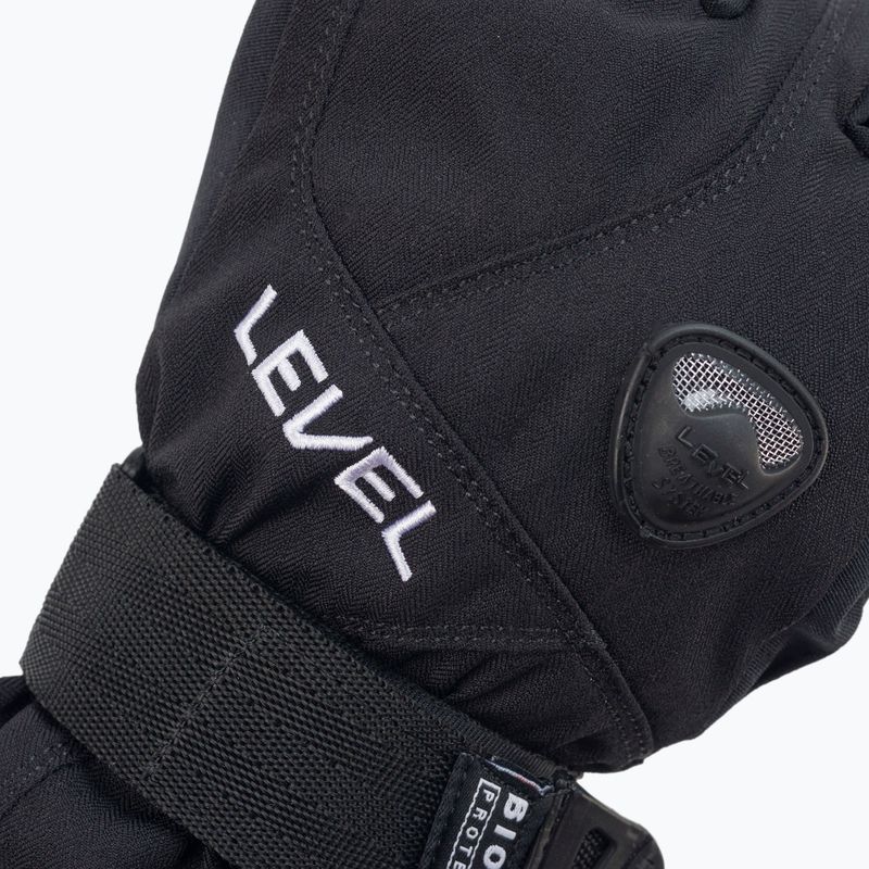 Guanti da snowboard per bambini Level Fly 2022 nero 4