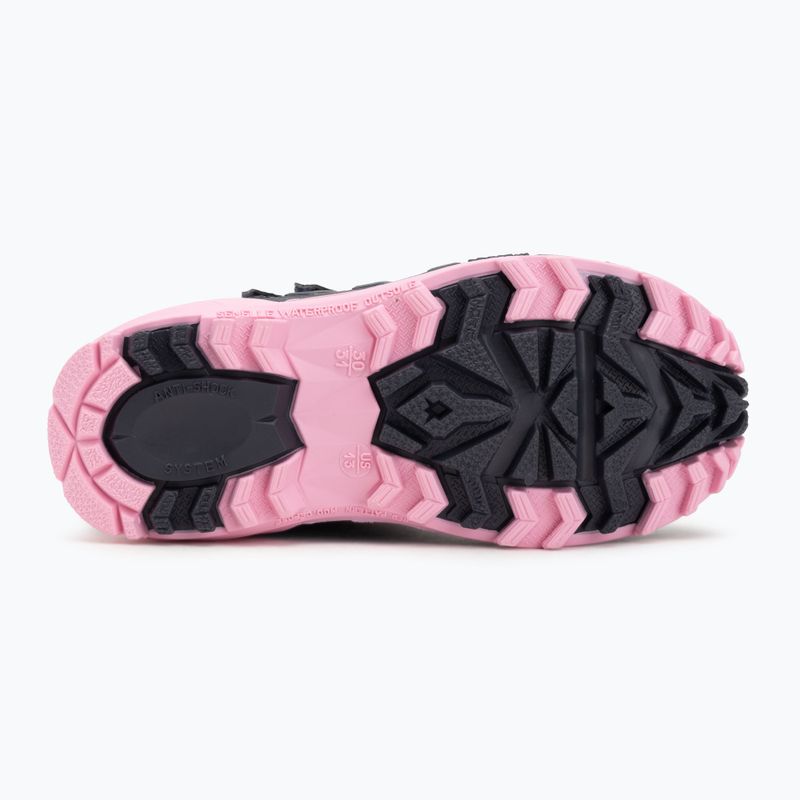 Stivali da neve per bambini Boatilus Hybrid Sport 2 Velcro fuchsia 4