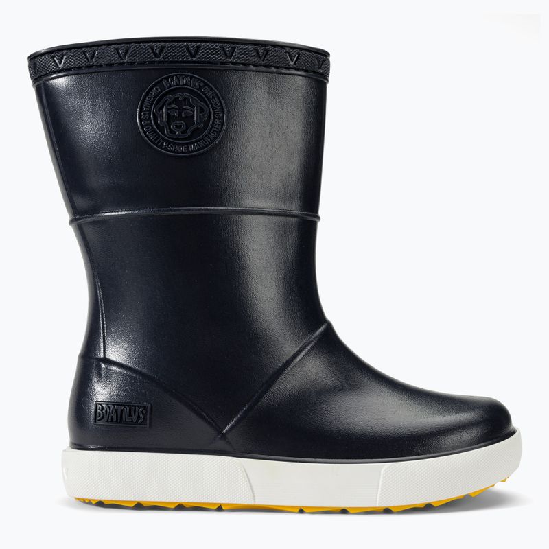 BOATILUS junior wellingtons Penguy Worm Fodera navy 2