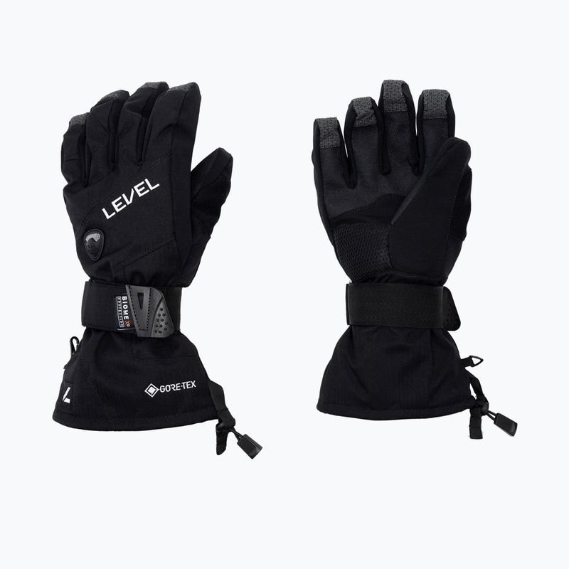 Guanti da snowboard Level Half Pipe Gore-Tex da uomo 2021 nero
