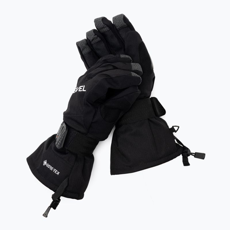 Guanti da snowboard Level Half Pipe Gore-Tex da uomo 2021 nero