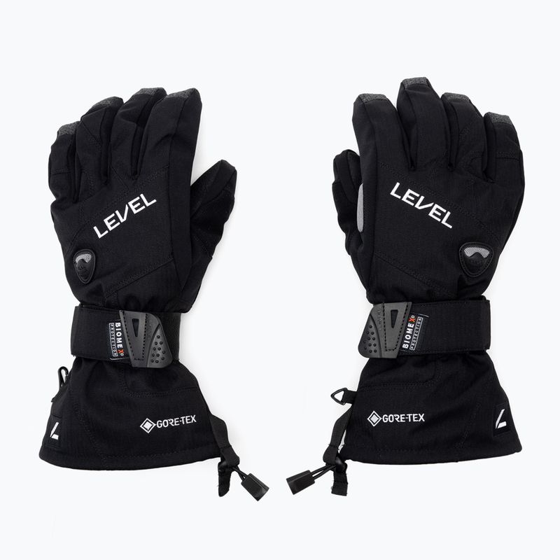 Guanti da snowboard Level Half Pipe Gore-Tex da uomo 2021 nero 2