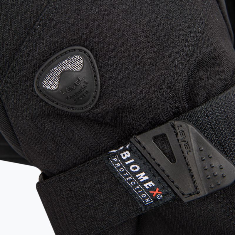 Guanti da snowboard da donna Level Half Pipe Gore-Tex nero 4