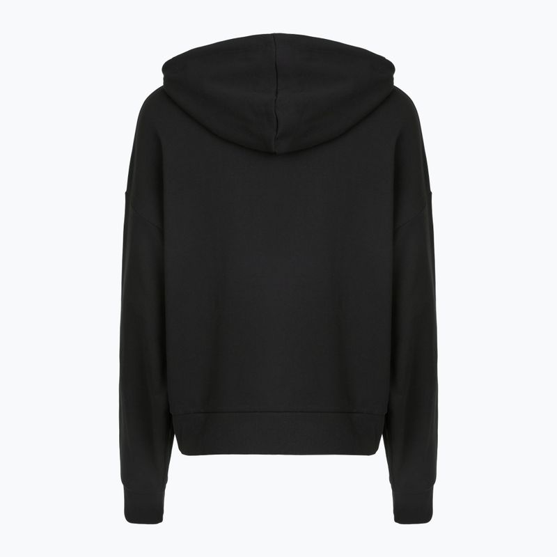 Tuta donna EA7 Emporio Armani Train Visibility Zip nero / argento 4