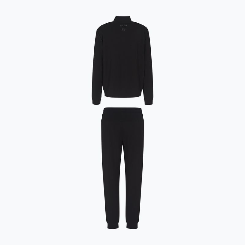 EA7 Emporio Armani tuta uomo Natural Ventus7 T-Suit T-Top Fz nero 2
