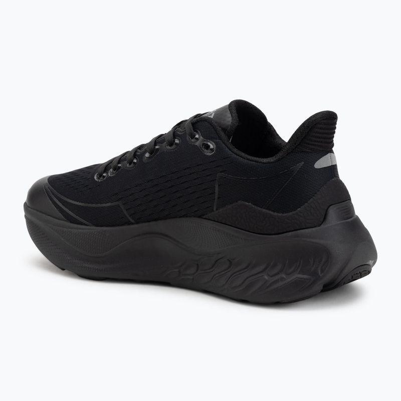 EA7 Emporio Armani Wave Cracking scarpe nere/argento pieno 3