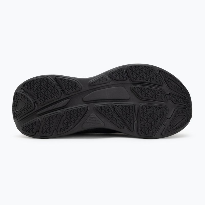 EA7 Emporio Armani Wave Cracking scarpe nere/argento pieno 4