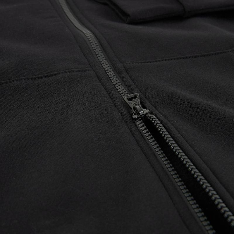 Emporio Armani Uomo EA7 Train Logo Series Extended Logo Hoodie Fz nero / bianco 6