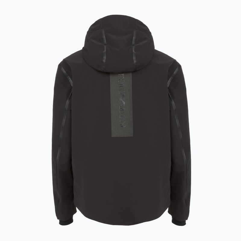 Giacca uomo EA7 Emporio Armani Ski Cortina Fashion Toray nero 2