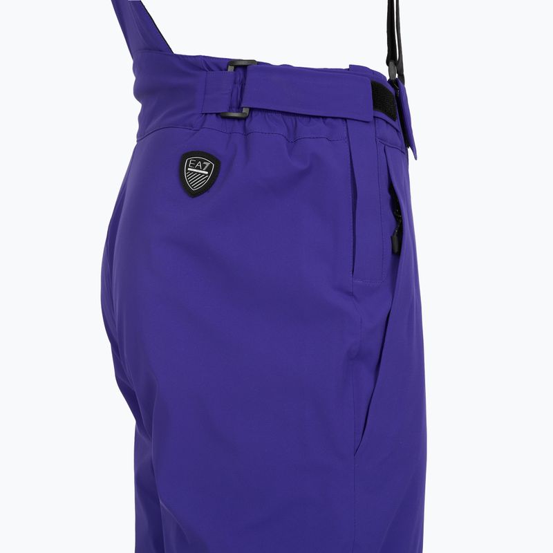 Pantaloni da sci uomo EA7 Emporio Armani Ski Kitzbuhel Protectum7 clematis blu 6