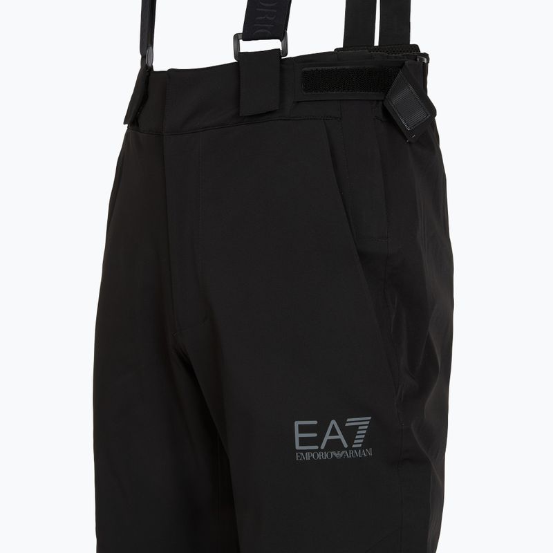 Pantaloni da sci uomo EA7 Emporio Armani Ski Kitzbuhel Protectum7 nero 5