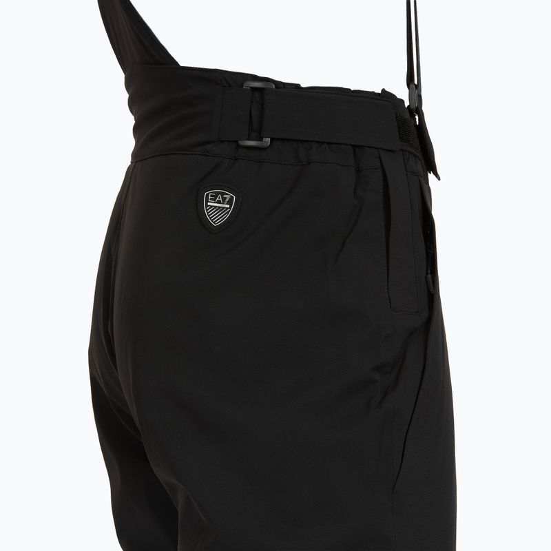 Pantaloni da sci uomo EA7 Emporio Armani Ski Kitzbuhel Protectum7 nero 6