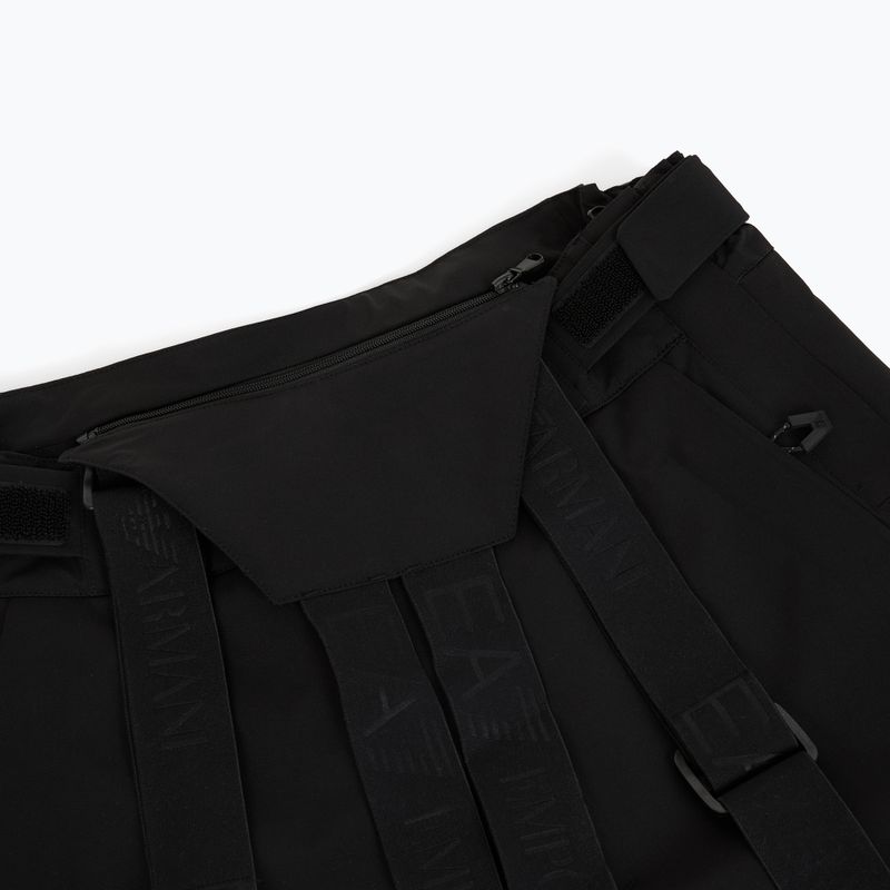 Pantaloni da sci uomo EA7 Emporio Armani Ski Kitzbuhel Protectum7 nero 9