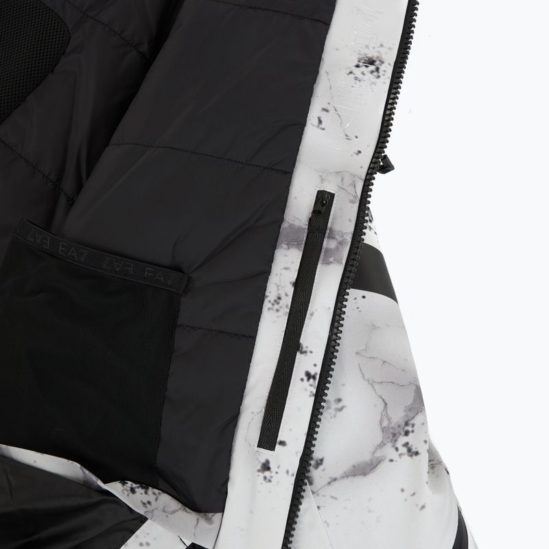 Giacca ghiaccio da uomo EA7 Emporio Armani Ski Cortina Protectum7 Graphic fantasia 5