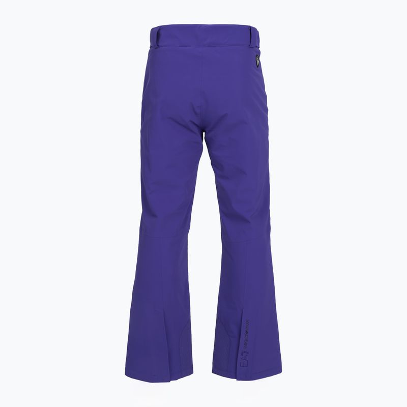 EA7 Emporio Armani pantaloni da sci da uomo Ski Cortina Toray clematis blu 2