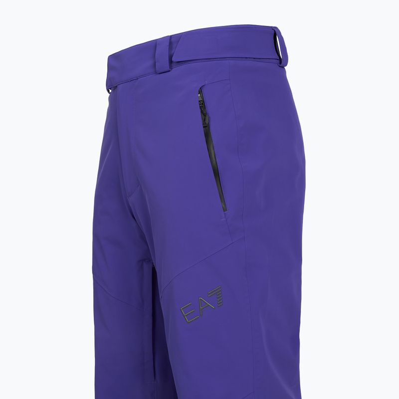 EA7 Emporio Armani pantaloni da sci da uomo Ski Cortina Toray clematis blu 4