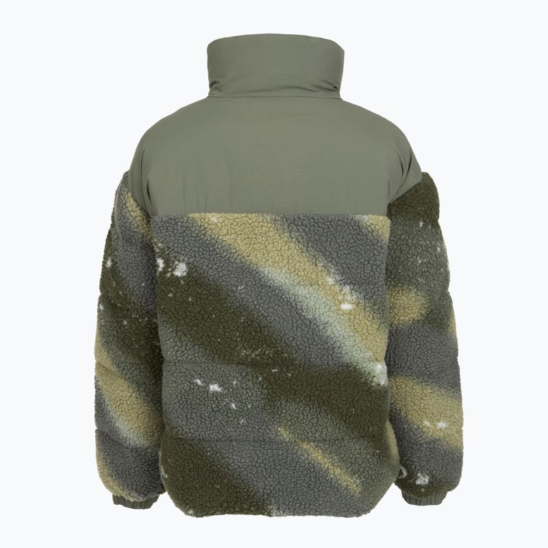 Giacca stellare da donna EA7 Train Contemporary Sport Medium imbottita fantasia basilico 2