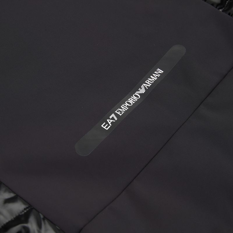 Giacca da sci donna EA7 Emporio Armani Ski Cortina Toray Fashion nero 3