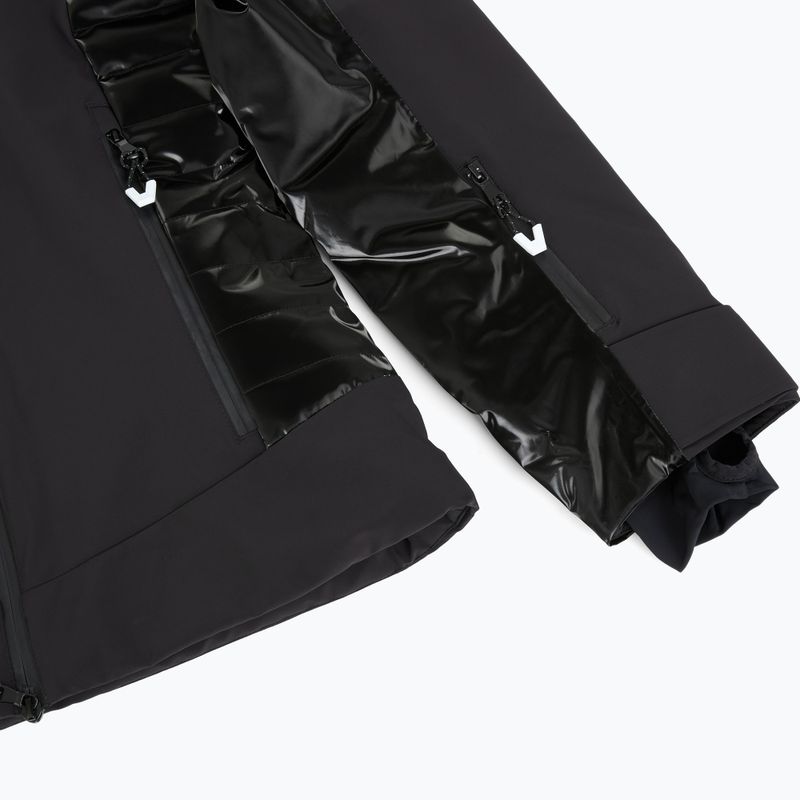 Giacca da sci donna EA7 Emporio Armani Ski Cortina Toray Fashion nero 5