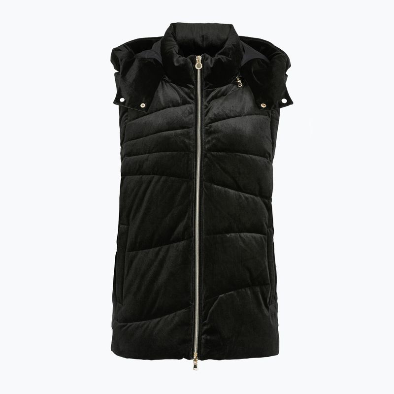 Giacca donna EA7 Train Athletic Velour Extra Padded nero 5