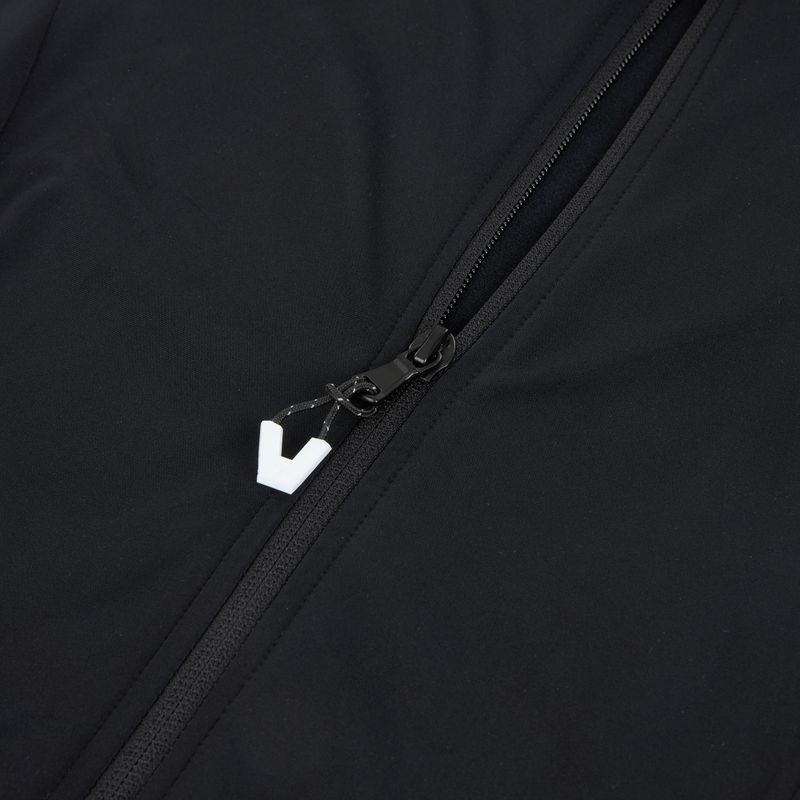 Felpa da sci donna EA7 Emporio Armani Ski Cortina Powerstretch Fz nero 3