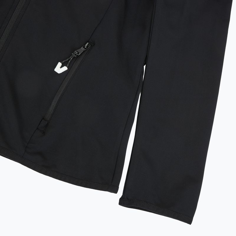 Felpa da sci donna EA7 Emporio Armani Ski Cortina Powerstretch Fz nero 4