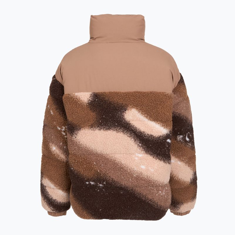 EA7 Donna Train Contemporary Sport Medium Giacca imbottita fantasia brownie stellar 2