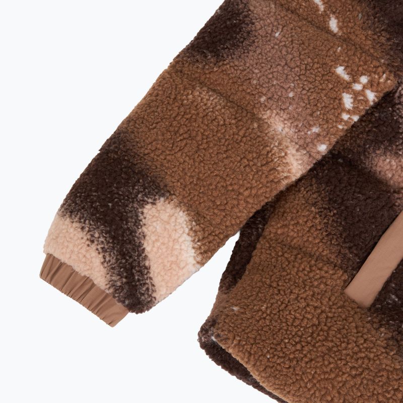 EA7 Donna Train Contemporary Sport Medium Giacca imbottita fantasia brownie stellar 4