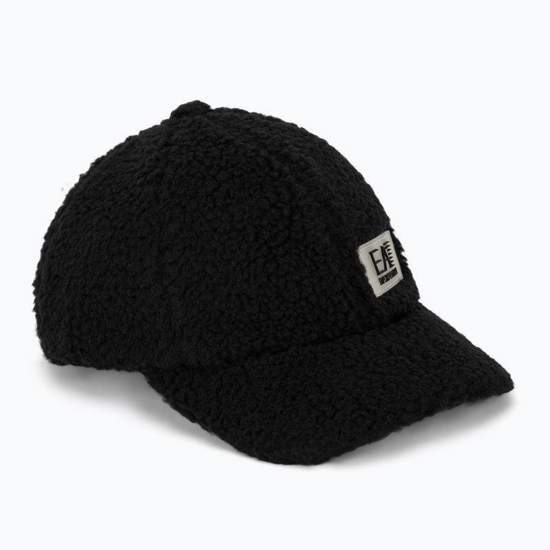 Cappello da baseball nero da donna EA7 Emporio Armani Train Contemporary