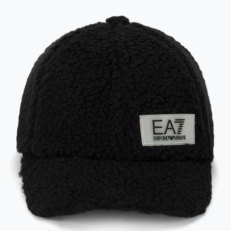 Cappello da baseball nero da donna EA7 Emporio Armani Train Contemporary 2