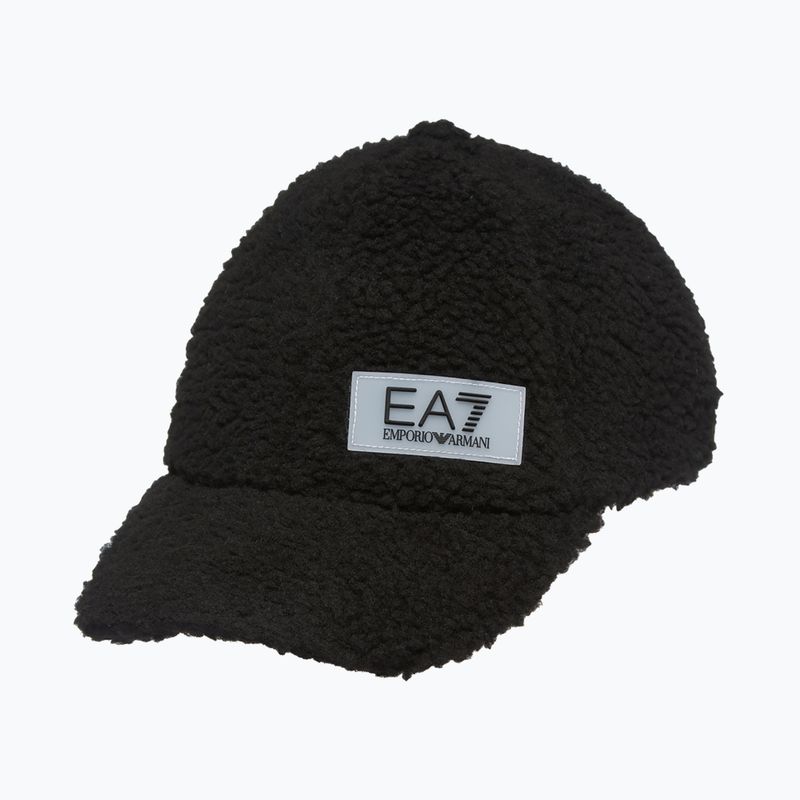 Cappello da baseball nero da donna EA7 Emporio Armani Train Contemporary 2