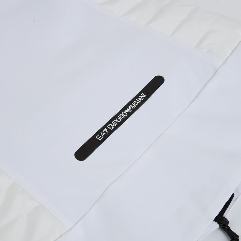 Giacca da sci donna EA7 Emporio Armani Ski Cortina Toray Fashion white 3