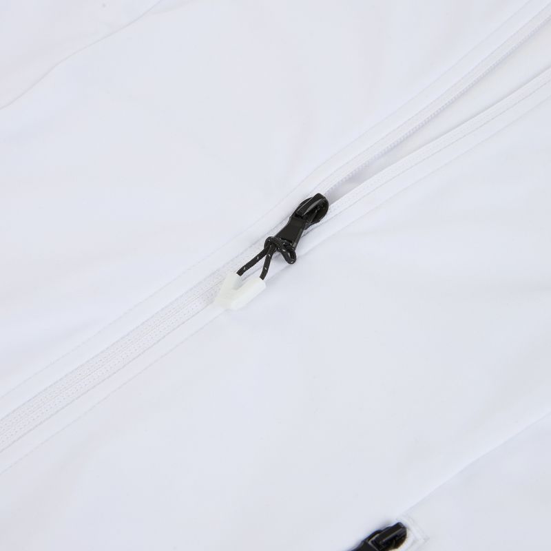 Felpa da sci donna EA7 Emporio Armani Ski Cortina Powerstretch Fz bianco 3