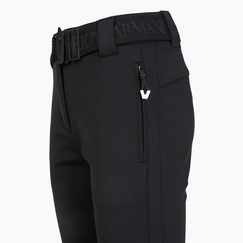 Pantaloni da sci donna EA7 Emporio Armani Ski Kitzbuhel Softshell Waisted nero 4