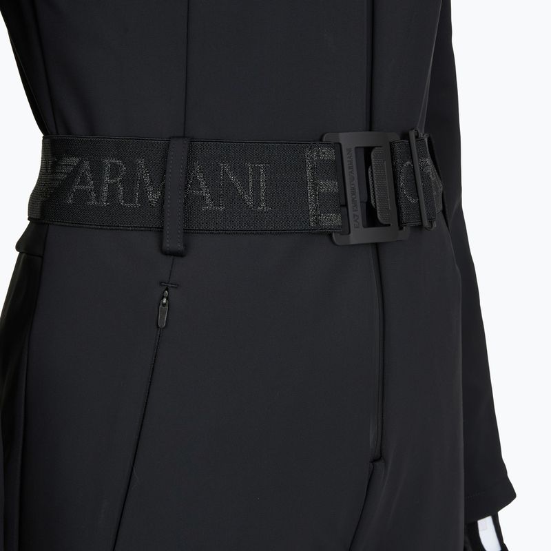 Tuta da sci donna EA7 Emporio Armani Ski Kitzbuhel Softshell nero 3