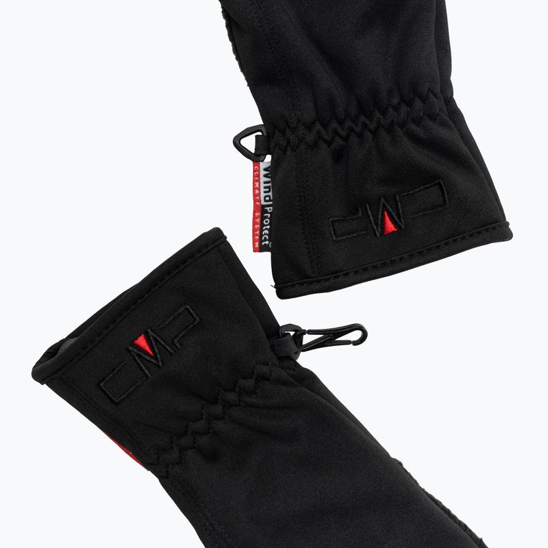 Guanti uomo CMP 621107 Softshell black 6
